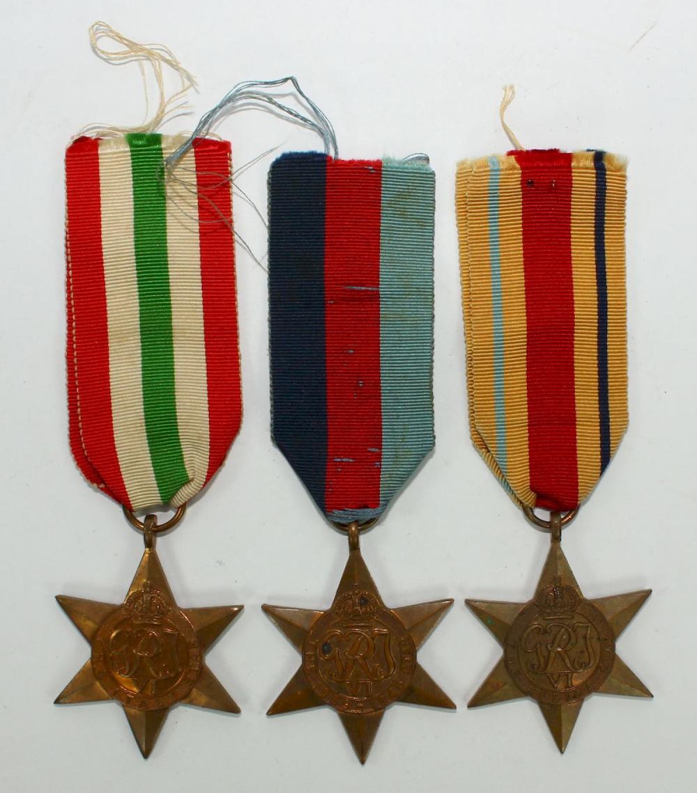 WWII Campaign Medals (3 items) image