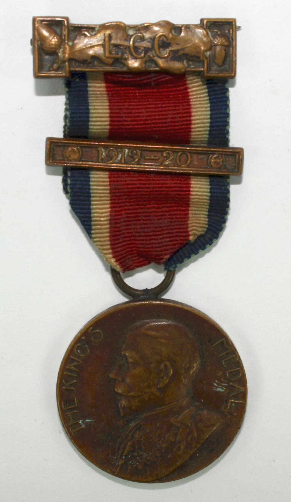 The King's Medal 1919 - 192... image