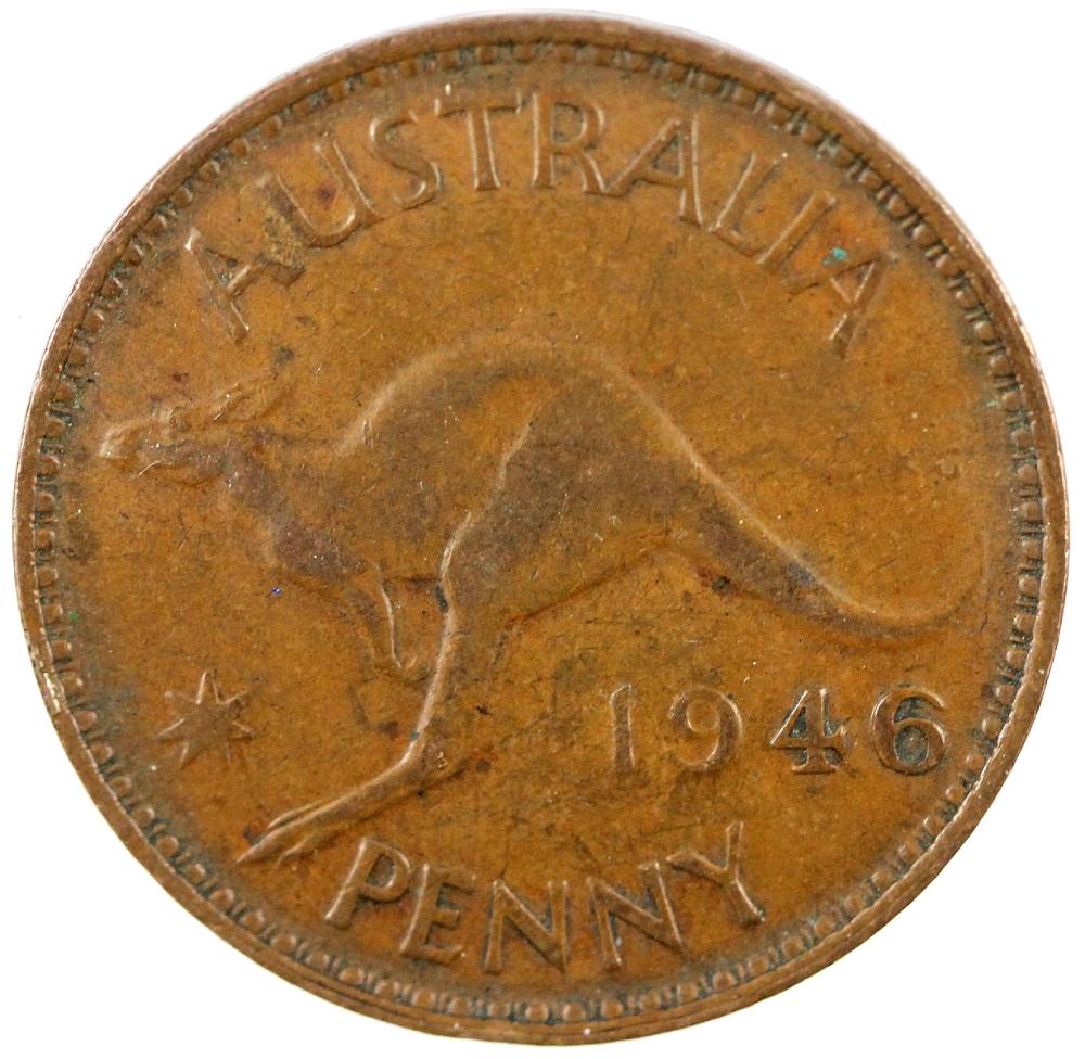 Australia. 1946 Penny, Very... image