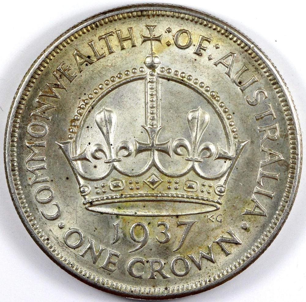 Australia. 1937 Crown, Ligh... image