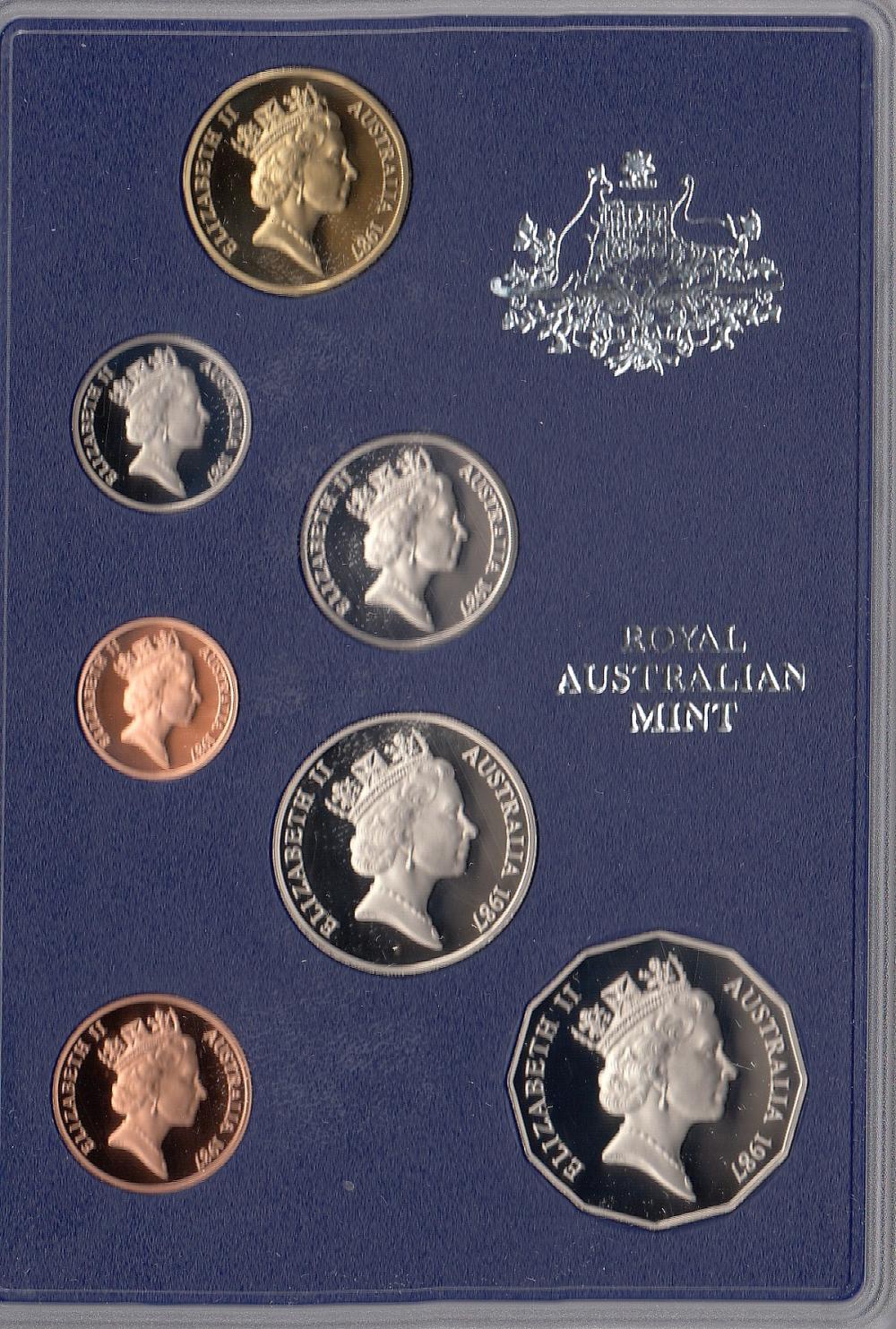 Australia. 1987 Proof Sets,... image