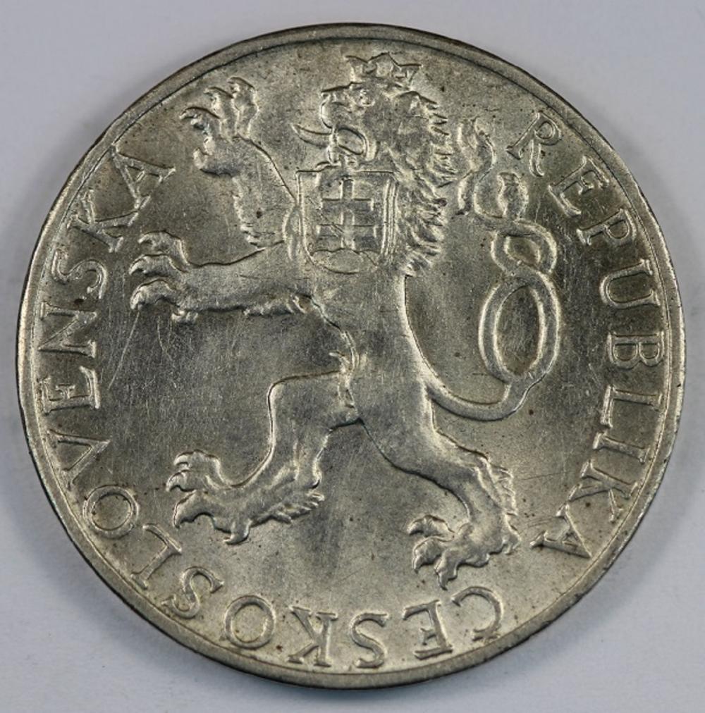 Czechoslovakia. 1948 Silver... image