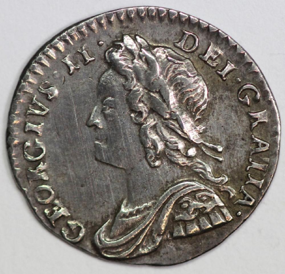 Great Britain. 1754 Silver ... image