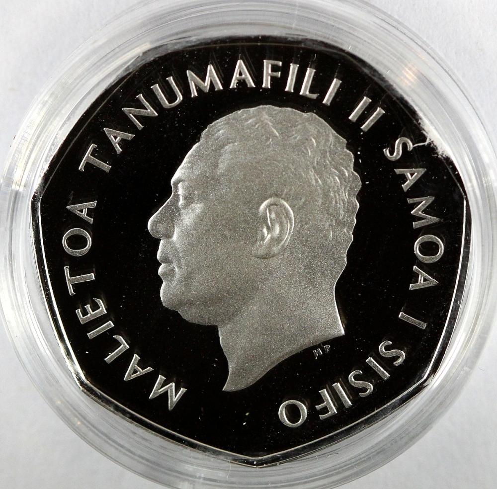 Samoa. 1984 Silver (0.925) ... image