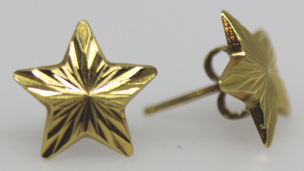 Star-shaped Stud Earrings i... image