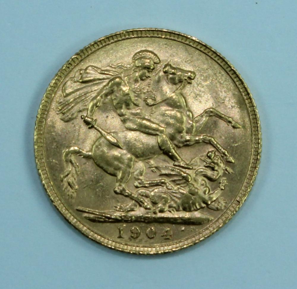 Australia 1904 P Sovereign,... image