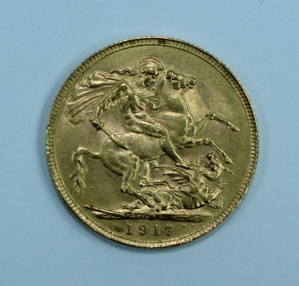 Australia 1917 P Sovereign,... image