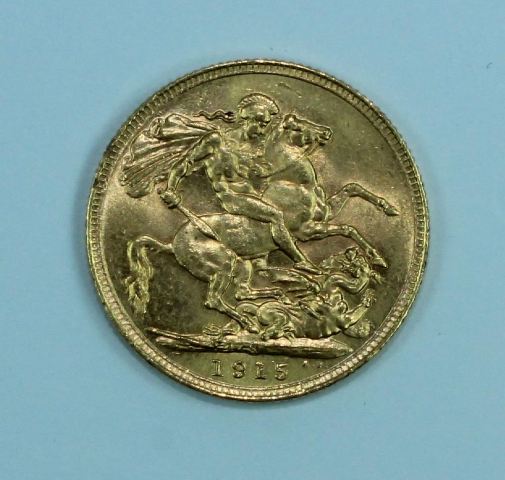 Australia 1915 S Sovereign,... image