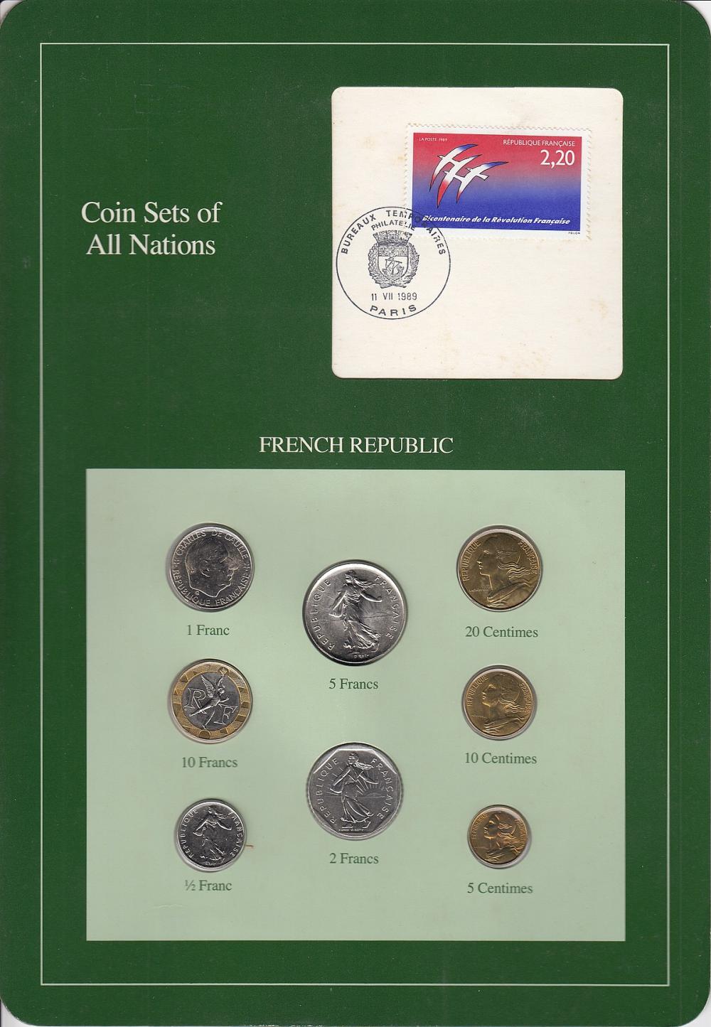 France. 1981-90 5, 10, 20 C... image