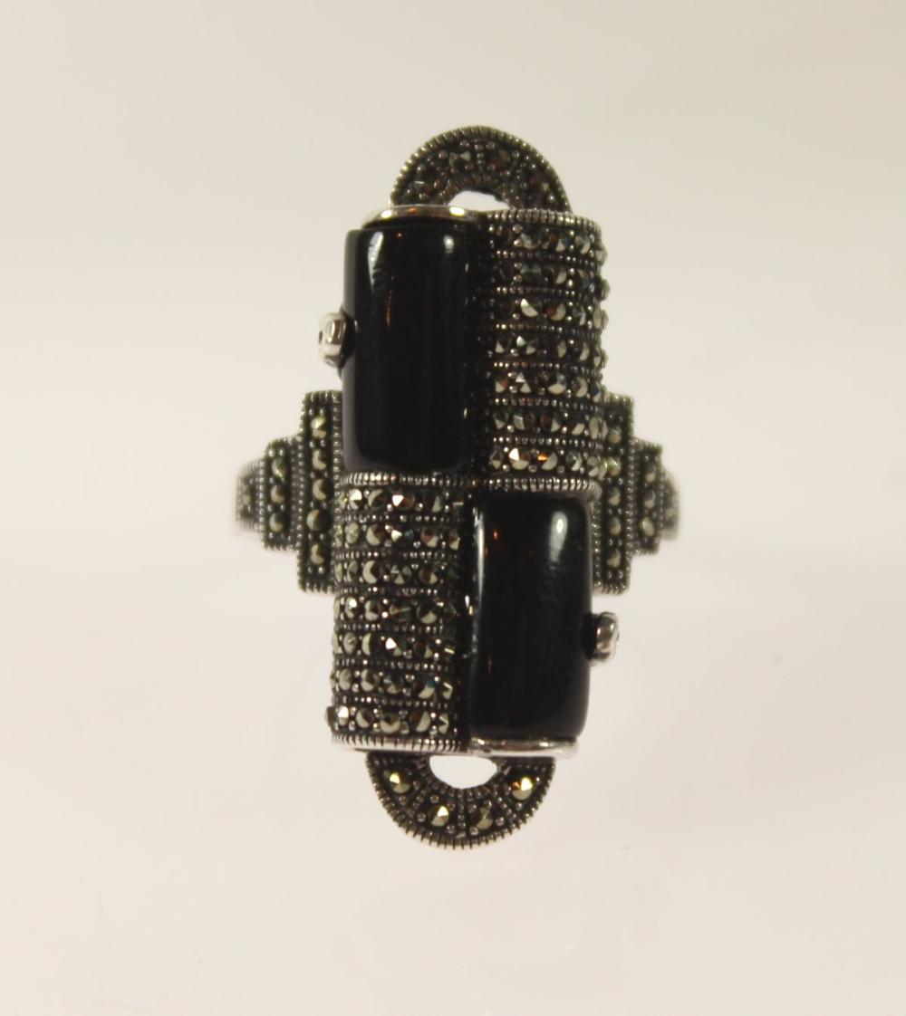 Deco-inspired Black Onyx & ... image