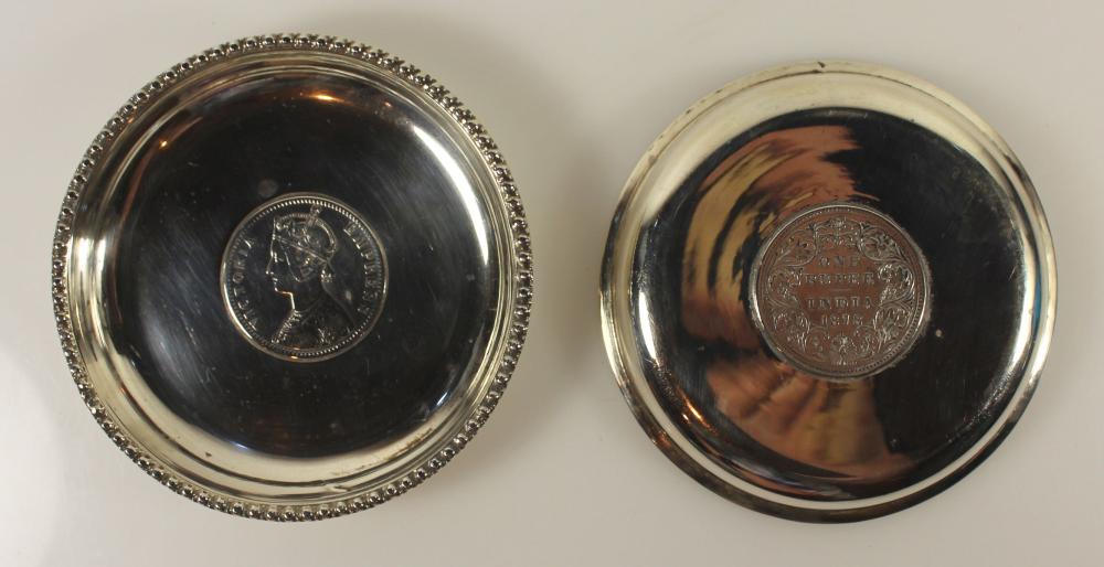 Pair Antique Indian Silver ... image