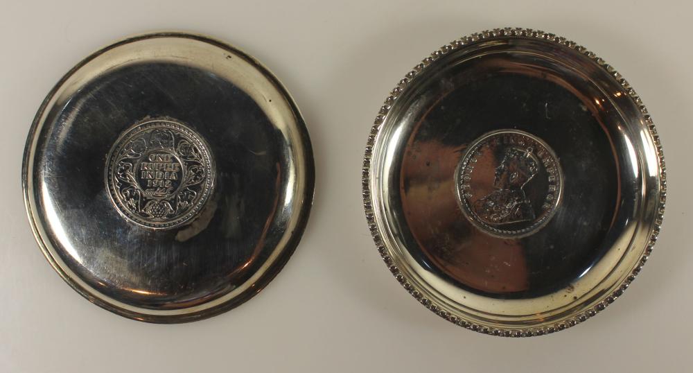 Pair Antique Indian Silver ... image