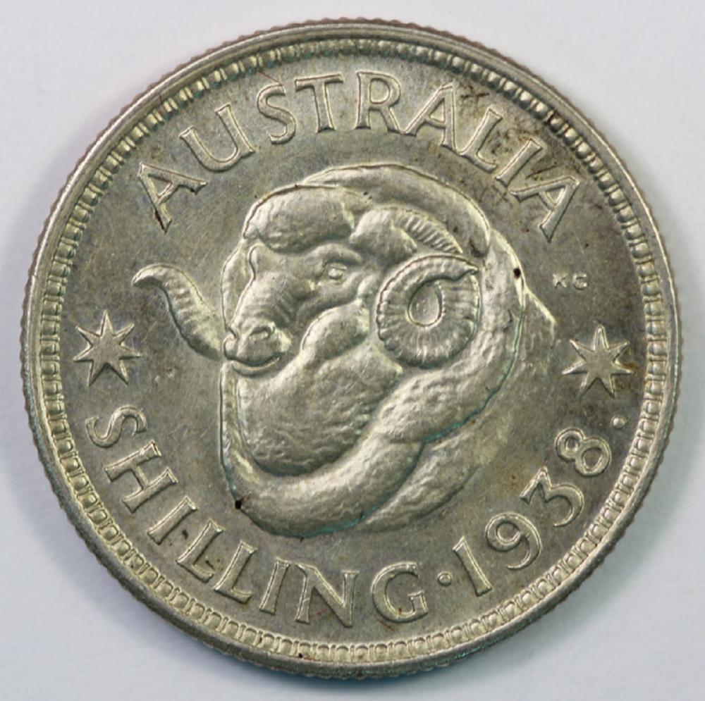 Australia 1938 Shilling, Ch... image