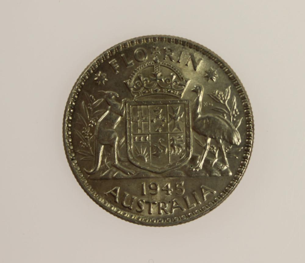 Australia 1945 Florin, Choi... image