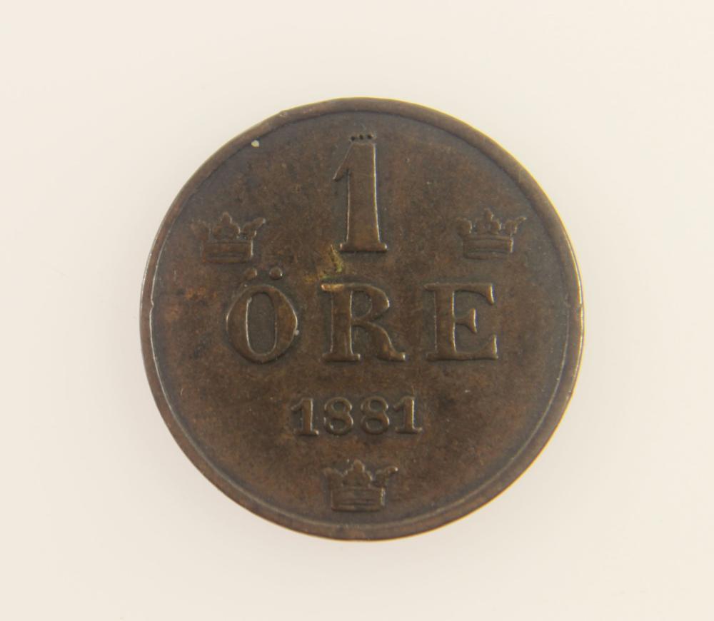 Sweden 1881 Copper Ore, goo... image