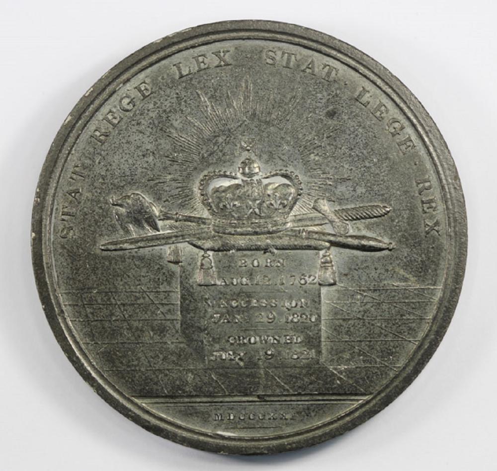 Great Britain 1821 Medal fo... image