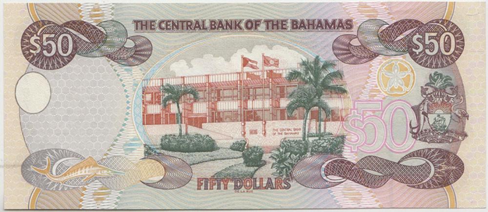 Bahamas 2000 $50, good Extr... image