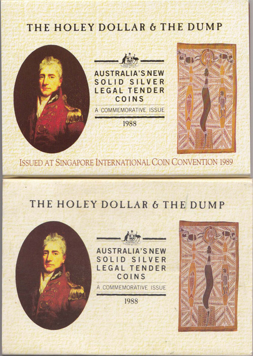 Australia 1988 Silver Holey... image