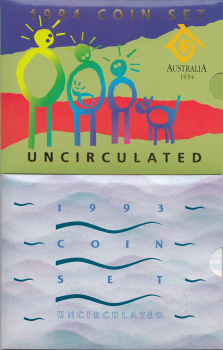 Australia 1993 & 1994 Mint ... image