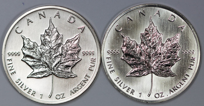 Canada 1988 & 1989 Silver (... image