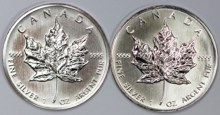 Canada 1994 & 1995 Silver (... image