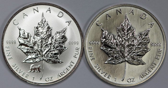 Canada 1998 & 1999 Silver (... image