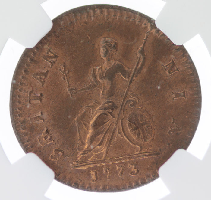 Great Britain 1773 Farthing... image