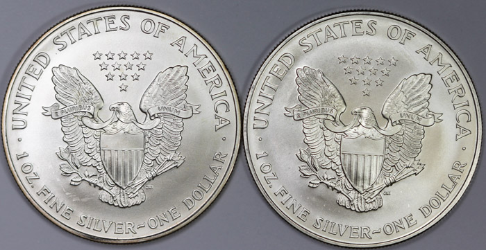 USA 1996 & 1997 Silver (0.9... image