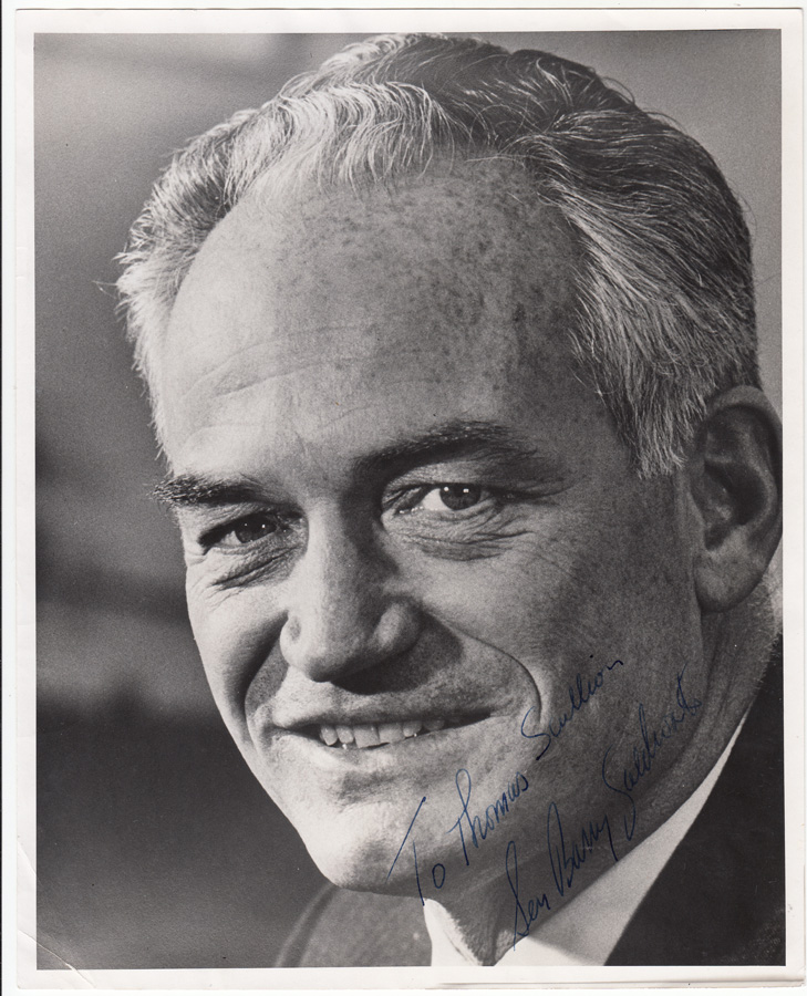 Barry Goldwater signature o... image