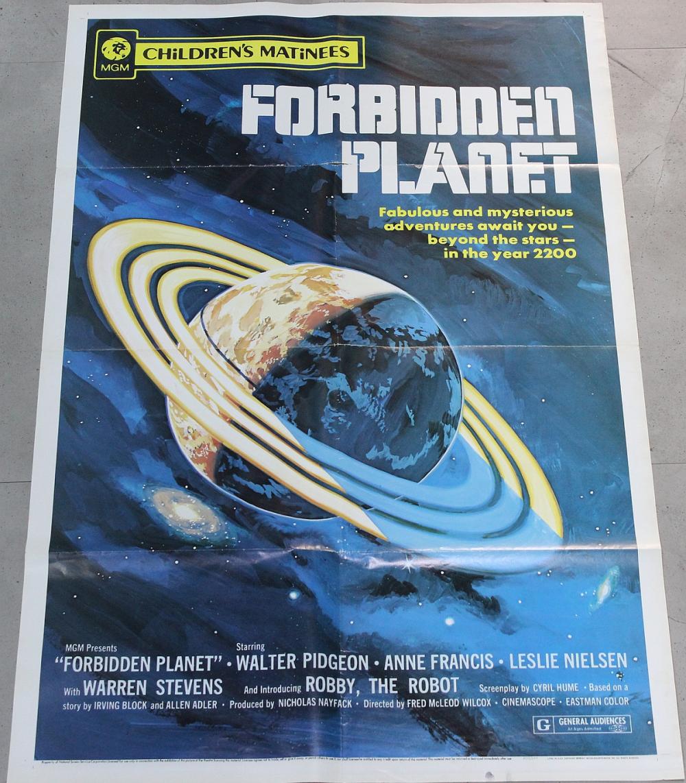 'Forbidden Planet' Movie Po... image