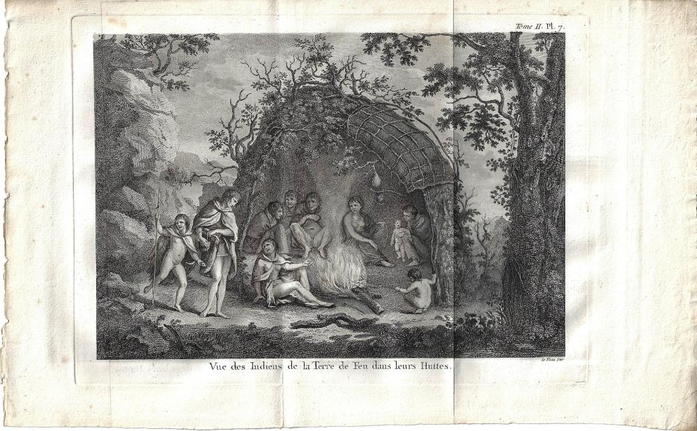 Copperplate engraving of 't... image