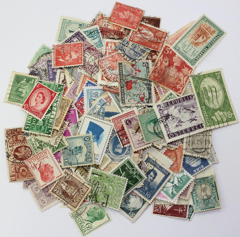 World Stamps Pre 1950, Bulk... image