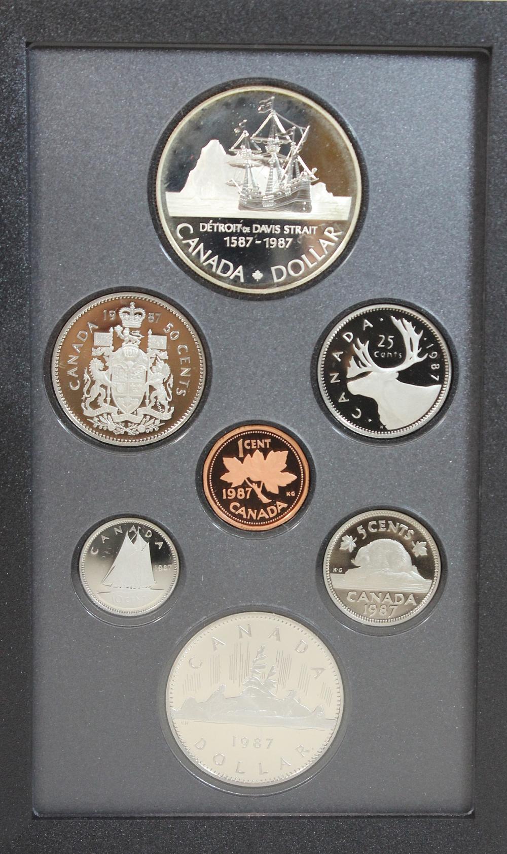 Canada. 1987 Proof Set, FDC... image