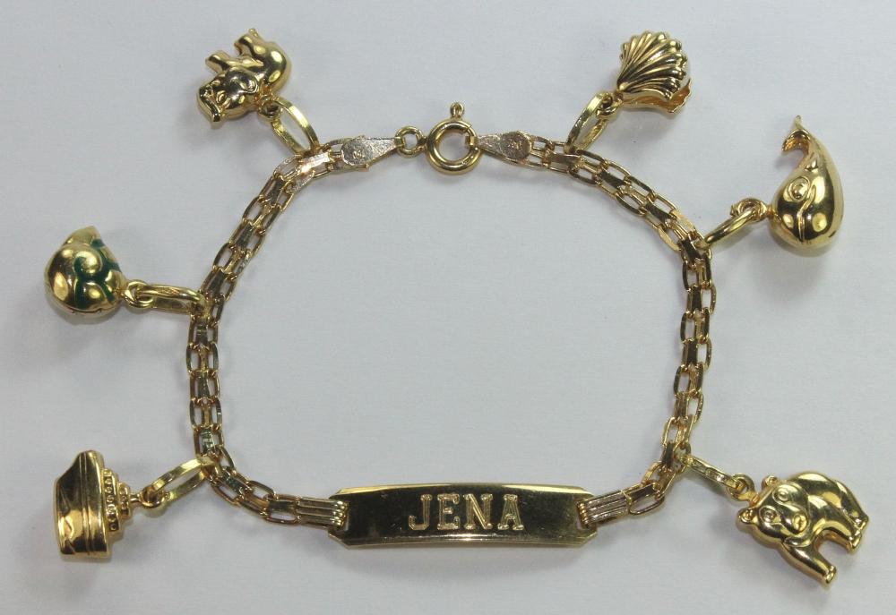 Bracelet in 18ct Yellow Gol... image