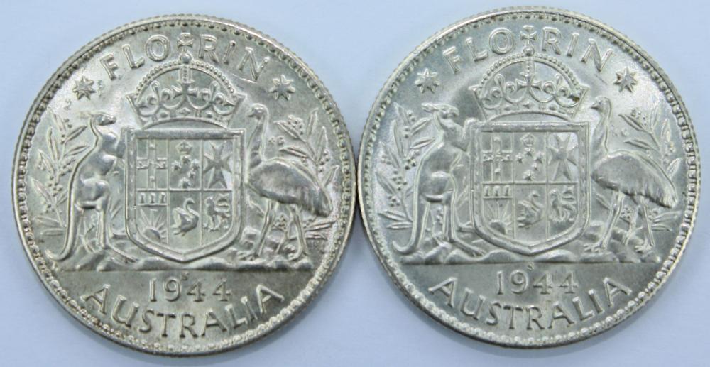 Australia 1944 S Florins, B... image