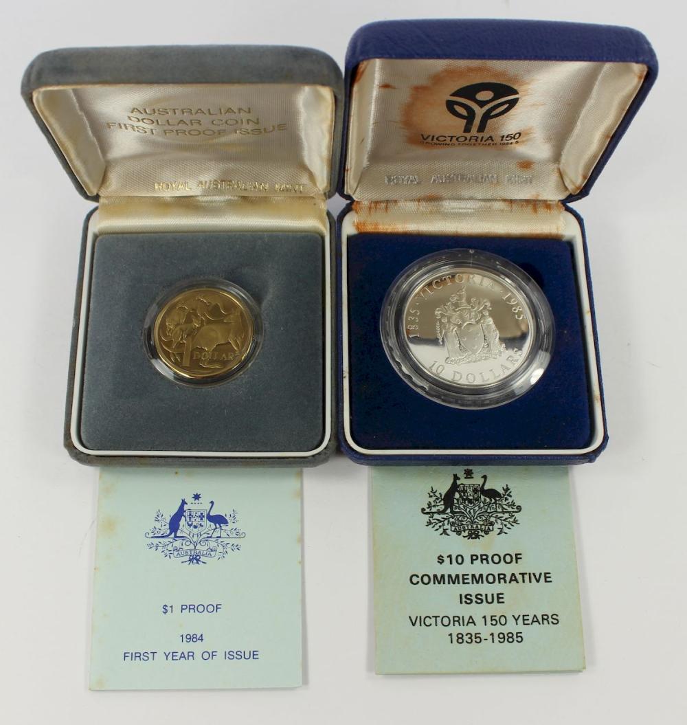 Australia 1984 Proof Dollar... image