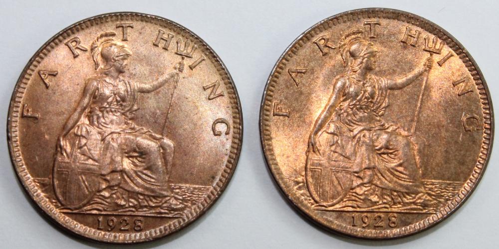 Great Britain 1928 Farthing... image