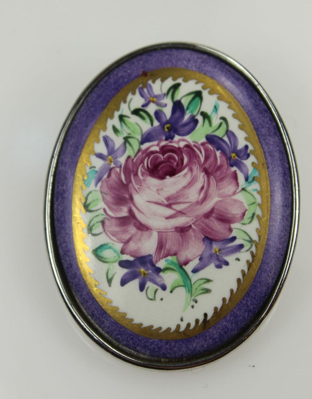 Hand-painted Costume Brooch... image