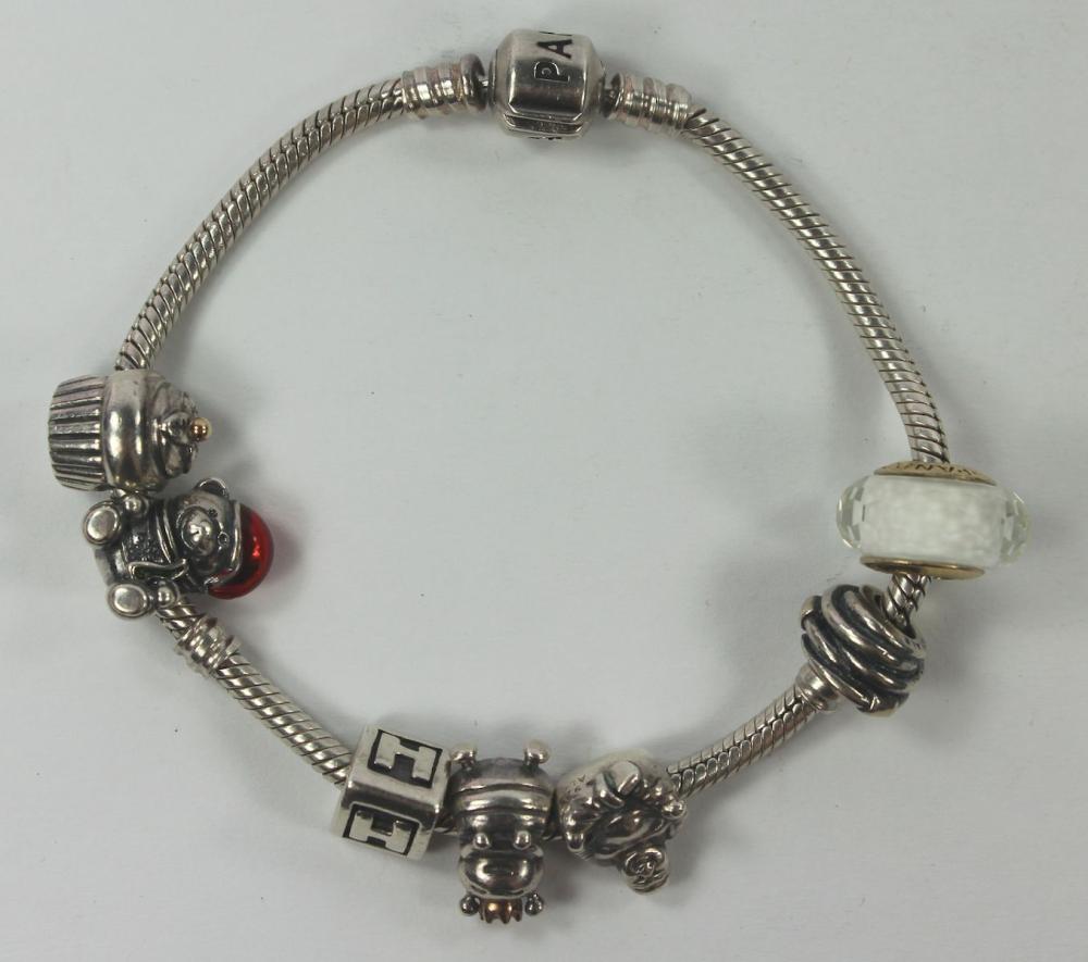 Pandora Charm Bracelet in S... image