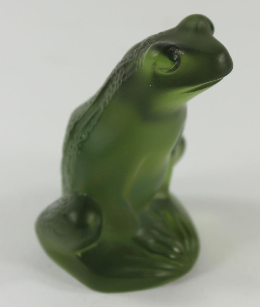 Green Crystal Frog by Laliq... image