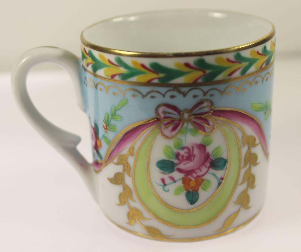 French Hand-painted Coffee ... image