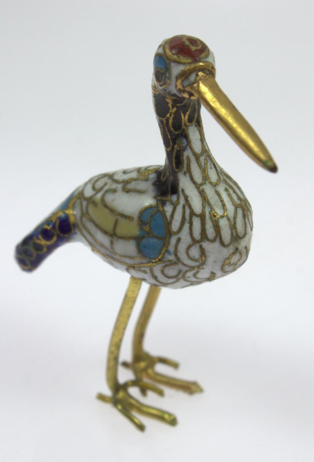 Miniature Chinese Cloisonne... image