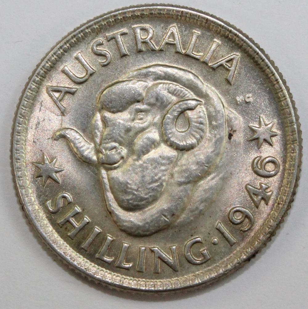 Australia. 1946 (M) Shillin... image